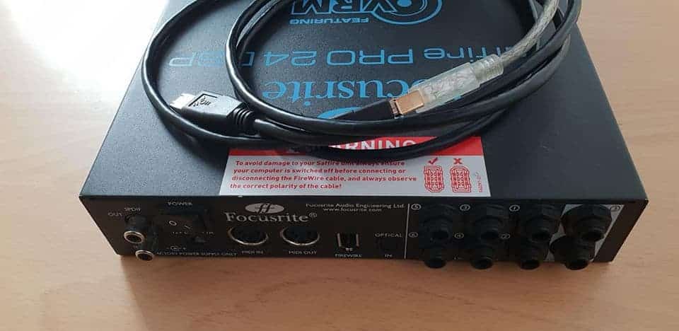 Carte son Focusrite Saffire PRO 24