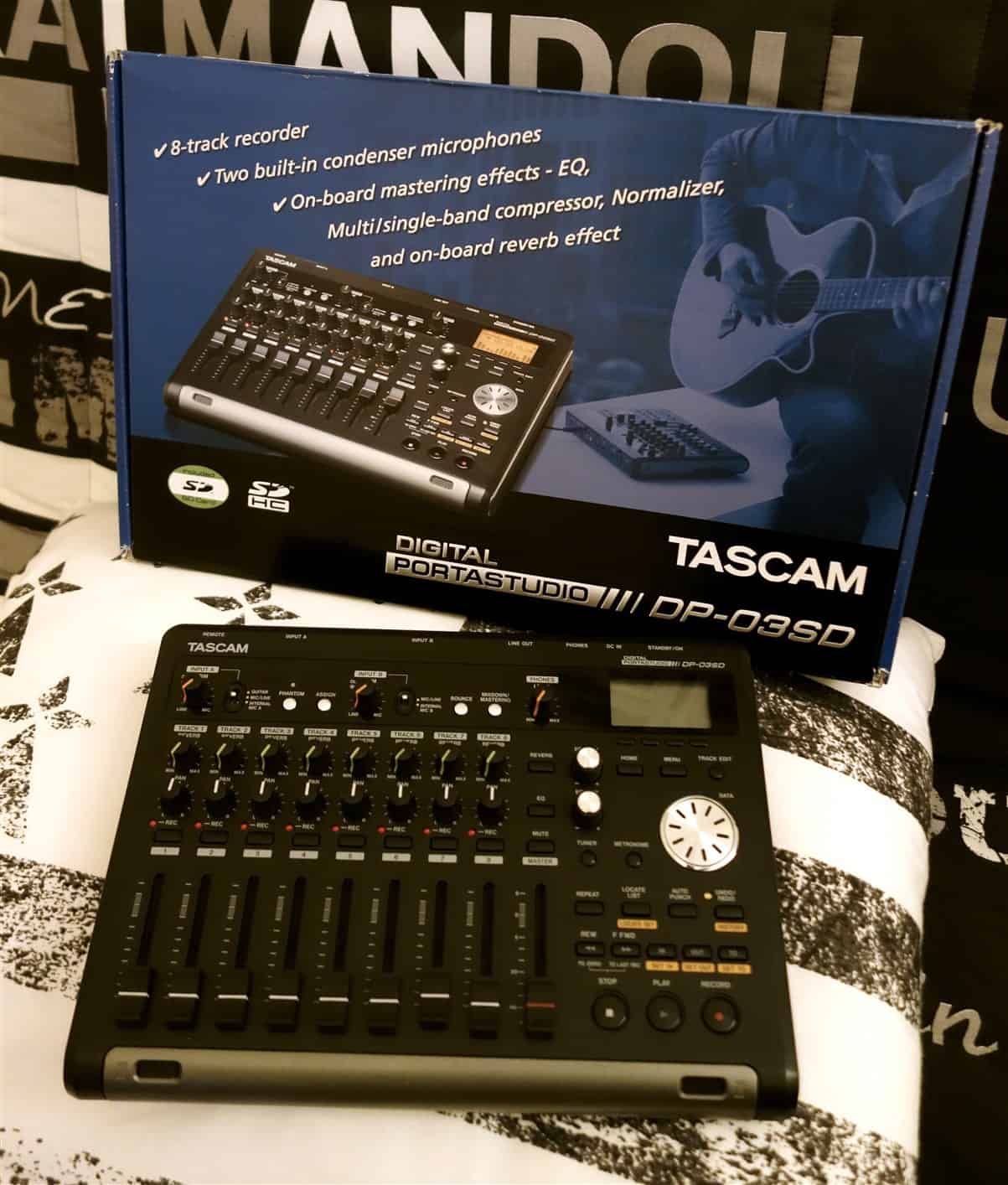 enregistreur TASCAM DP03/SD