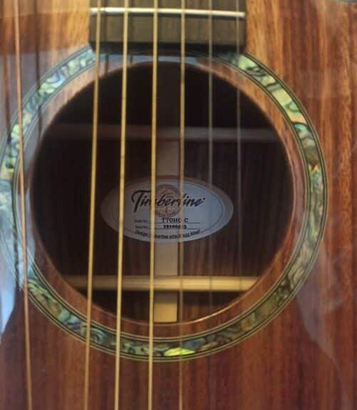 Guitare Harpe Timberline