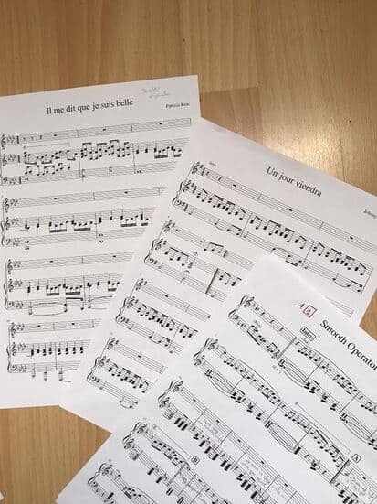 Copiste Pianiste Arrangeur