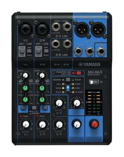 Table mixage Yamaha MG06X