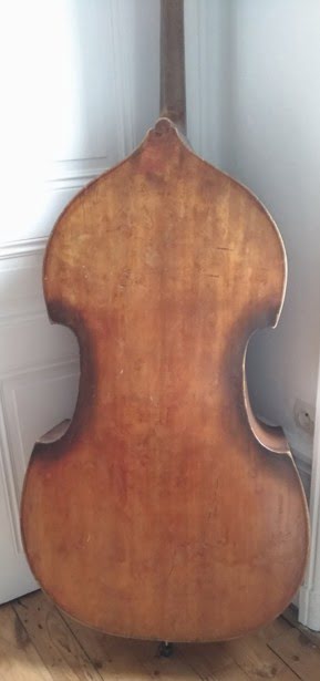 Dos Contrebasse acoustique Mirecourt