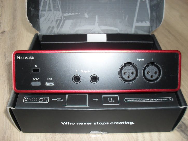 Carte son Focusrite